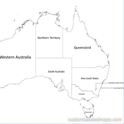 australia-labeled-map-black-white